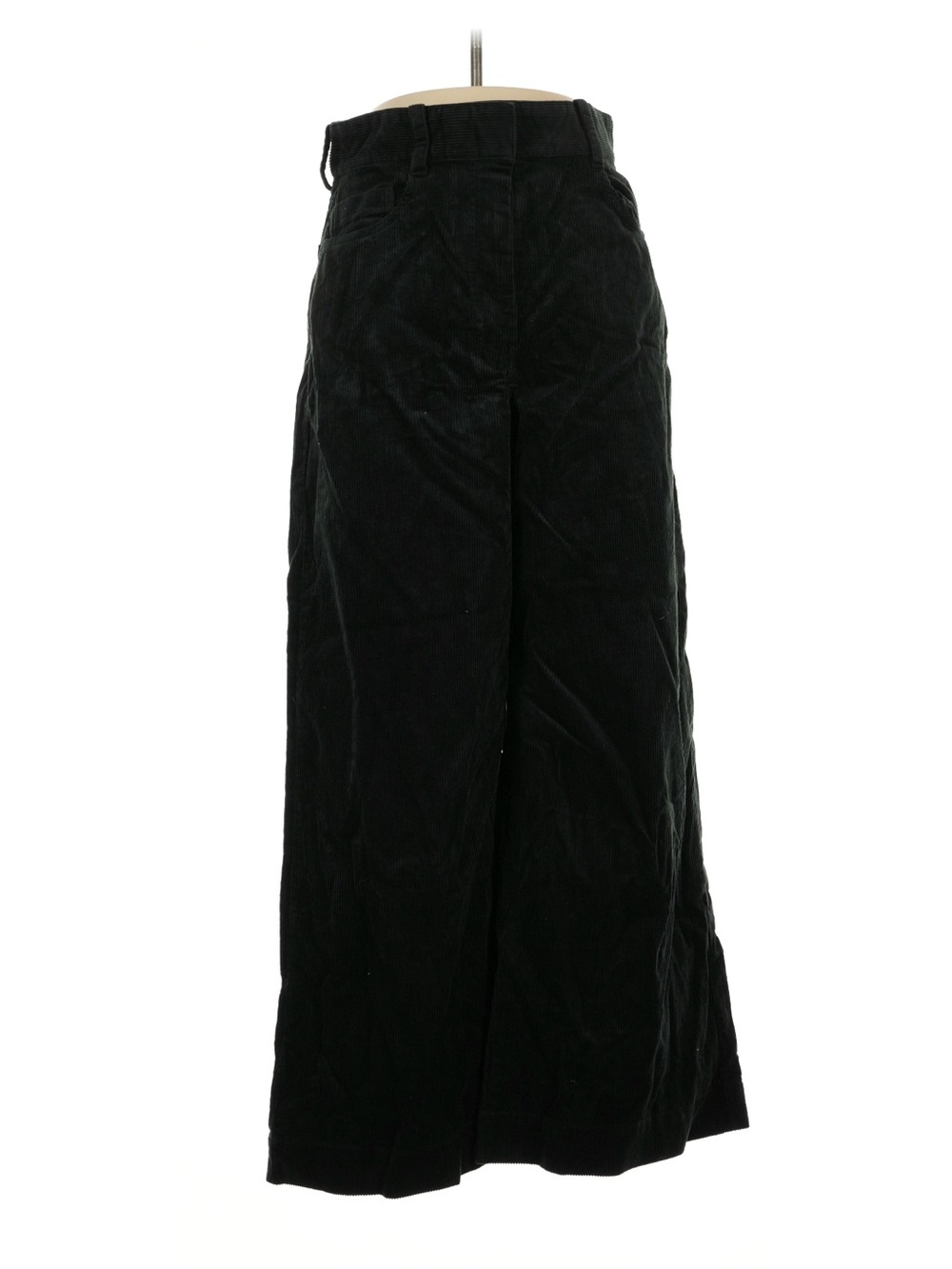 Banana Republic Wide-Leg Corduroy Pants Size 10 Olive Green High Rise Office NWT